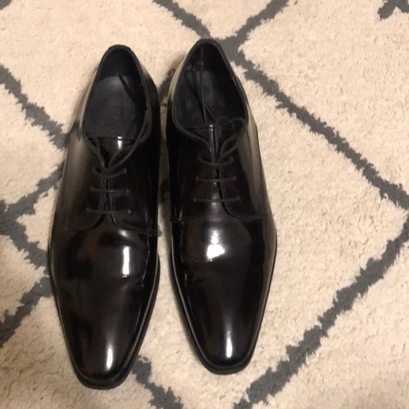 versace collection formal derby